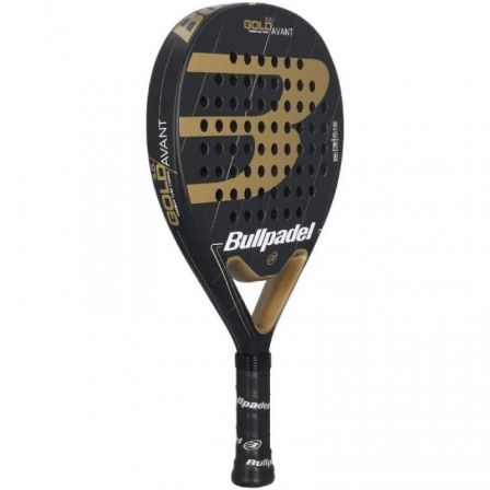 Pala de Pádel Bullpadel Gold 3.0 2021/ Negra y Dorada Pala de Pádel Bullpadel Gold 3.0 2021/ Negra y Dorada